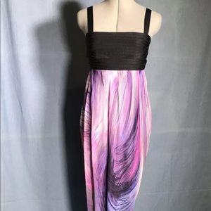 Elizabeth & James watercolor 'Tulip' Silk Dress XS